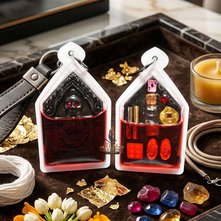 ✨ Sacred "Hong Phrai" Wealth Magnet: Black Occult Powder & Rare Herbal Blend – Consecrated by Ajarn Korn Tree-Thep (2025) Thai Blessing Co By RURUECHA