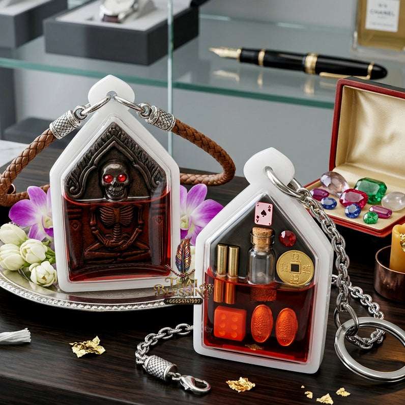 ✨ Sacred "Hong Phrai" Wealth Magnet: Black Occult Powder & Rare Herbal Blend – Consecrated by Ajarn Korn Tree-Thep (2025) Thai Blessing Co By RURUECHA