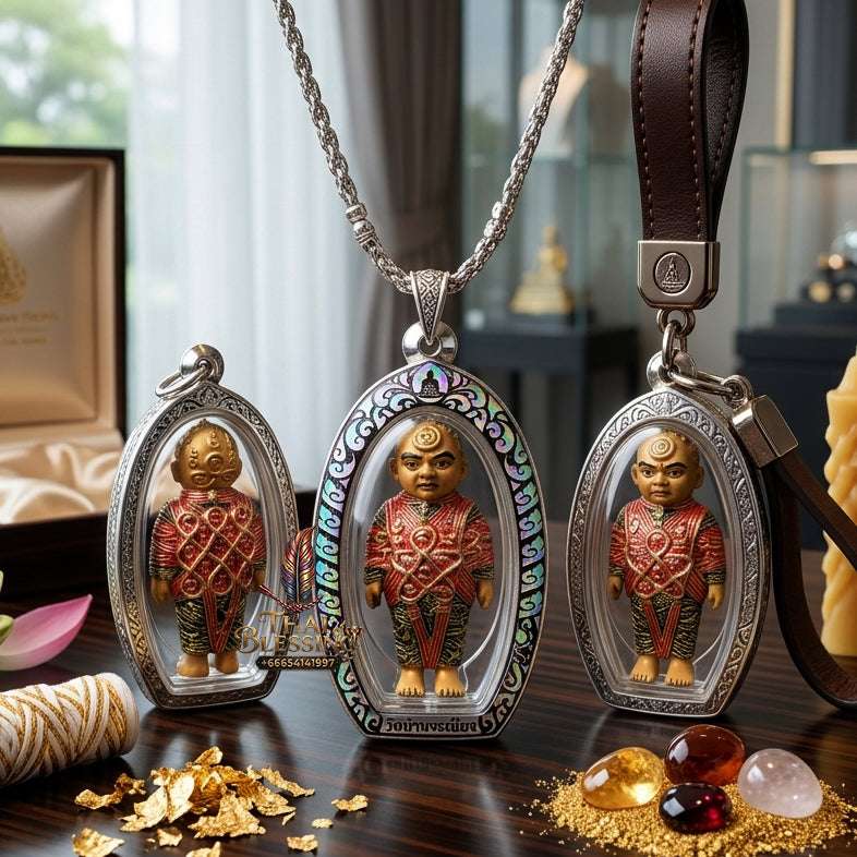 🛡️ Sacred "Hun Payont Thuan" (Mystical Warrior): Bronze Edition – "Mon Phnom Rung" Series by Luang Phor Mian, Wat Ban Ja Niang (2026) Thai Blessing Co By RURUECHA
