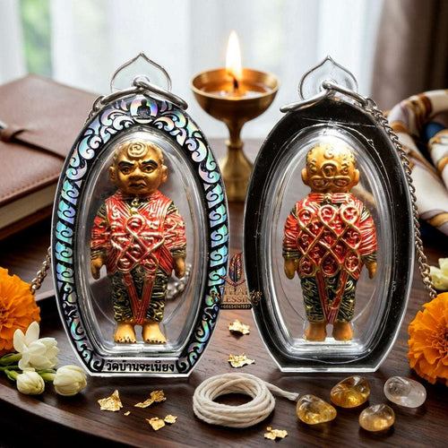🛡️ Sacred "Hun Payont Thuan" (Mystical Warrior): Bronze Edition – "Mon Phnom Rung" Series by Luang Phor Mian, Wat Ban Ja Niang (2026) Thai Blessing Co By RURUECHA