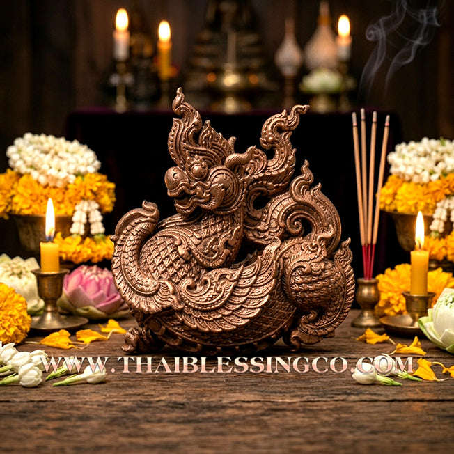 🐉 Sacred Kai Son Nakha "Ancient Sorcery Edition": Authentic Thai Chanuan & Sangkhawanon Nail Talisman for Ultimate Protection and Infinite Wealth by Luang Pho Chai (2021)