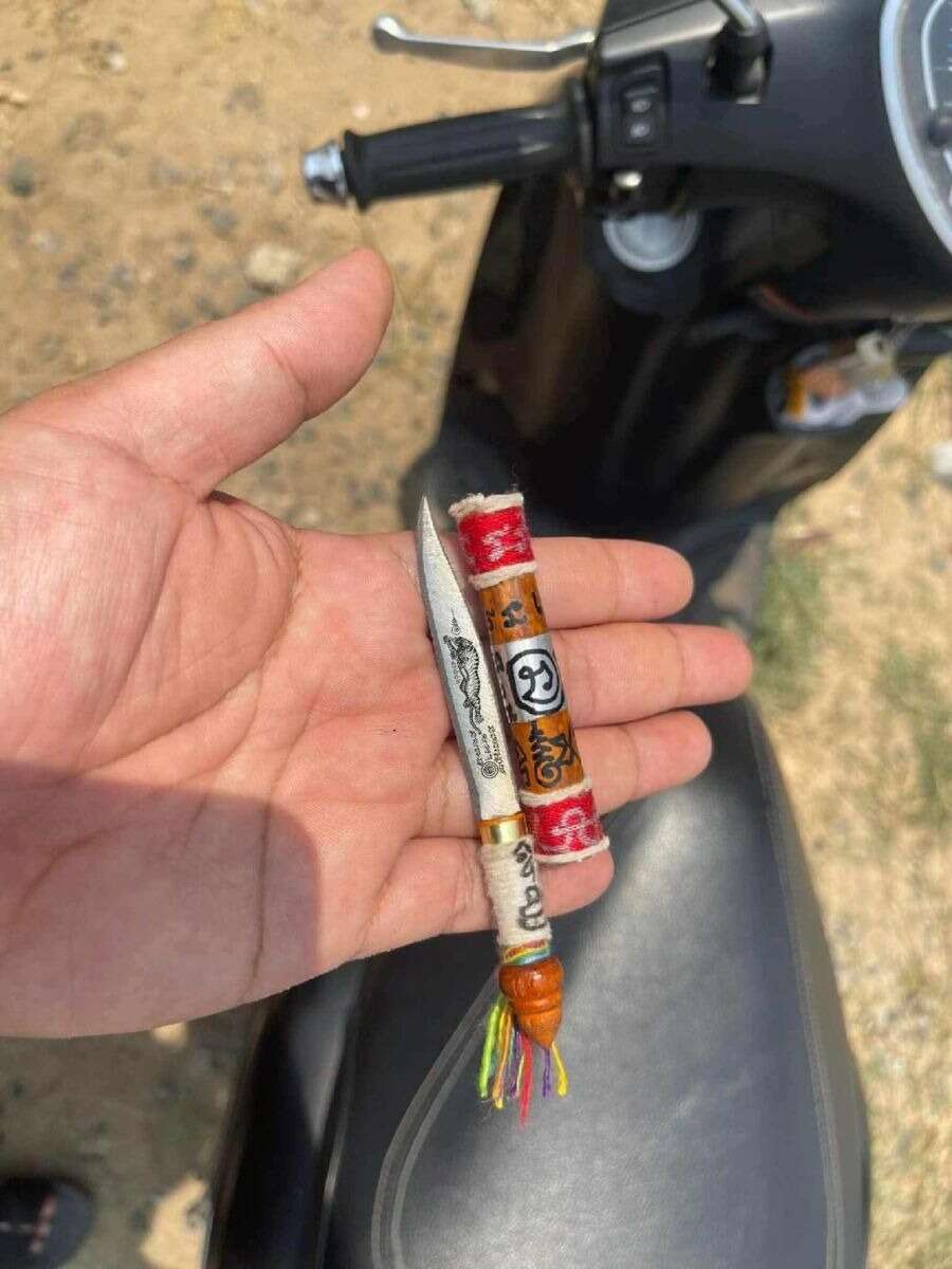 Sacred Meed Mor Wai Akom "Chati Phayak" Edition by Luang Pu Mian Kalyano – Wat Ban Cha Niang | 5 Inch Fully Empowered Amulet