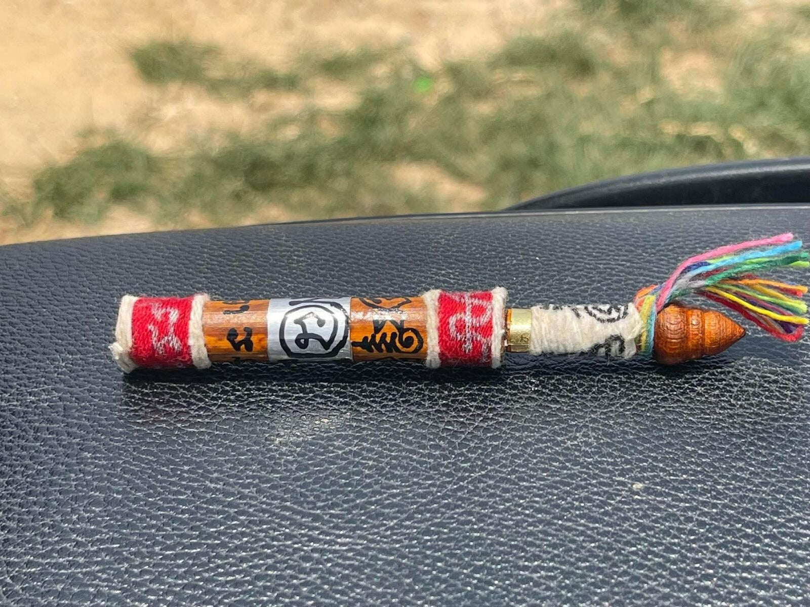 Sacred Meed Mor Wai Akom "Chati Phayak" Edition by Luang Pu Mian Kalyano – Wat Ban Cha Niang | 5 Inch Fully Empowered Amulet