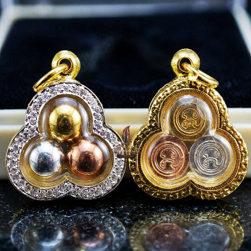 Sacred Parot Kin Thong Pendant (Golden Mercury) – Kruba Thanjai BE 2568 Thai Blessing Co By RURUECHA