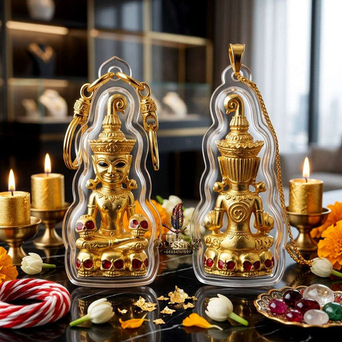 👻 Sacred "Phaya Ngang Kao Kot" (The Nine-Fold Spirit Ngang): Bronze Edition – Consecrated by Phra Ajarn Amnuay, Mahaveero Dharma Sanctuary (2024) Thai Blessing Co By RURUECHA