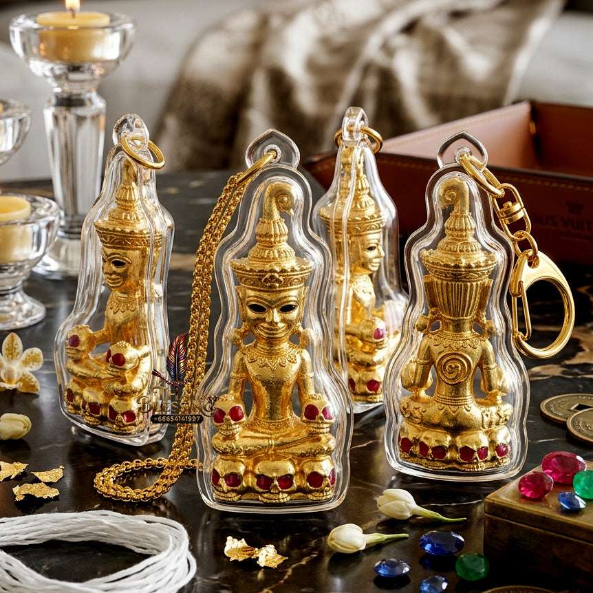👻 Sacred "Phaya Ngang Kao Kot" (The Nine-Fold Spirit Ngang): Bronze Edition – Consecrated by Phra Ajarn Amnuay, Mahaveero Dharma Sanctuary (2024) Thai Blessing Co By RURUECHA