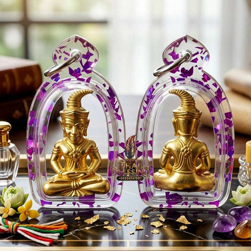 ✨ Sacred "Phaya Ngang Khot Saneh" (Supreme Seduction Ngang): Sacred Brass (Fa Bat) & Occult Alloy Edition – Consecrated by Kruba Baeng, Wat Ban Tanod (2026) Thai Blessing Co By RURUECHA