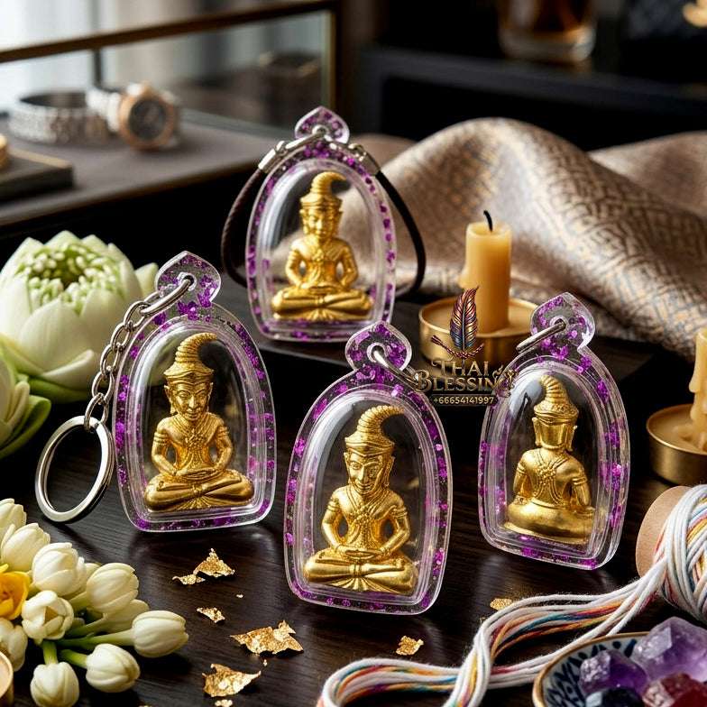 ✨ Sacred "Phaya Ngang Khot Saneh" (Supreme Seduction Ngang): Sacred Brass (Fa Bat) & Occult Alloy Edition – Consecrated by Kruba Baeng, Wat Ban Tanod (2026) Thai Blessing Co By RURUECHA