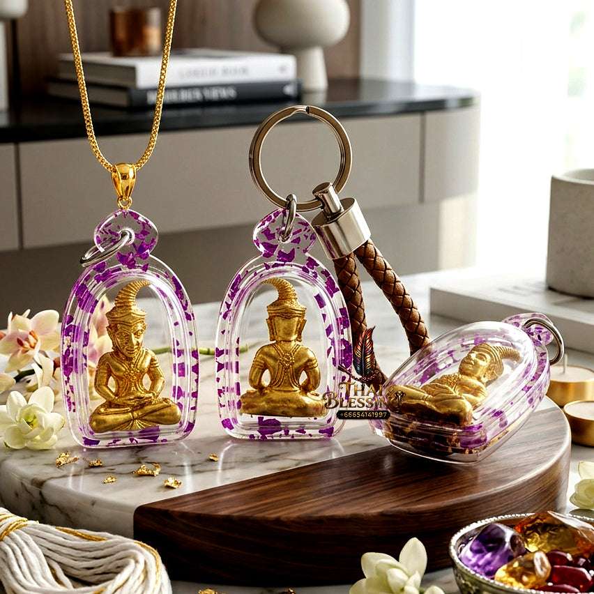✨ Sacred "Phaya Ngang Khot Saneh" (Supreme Seduction Ngang): Sacred Brass (Fa Bat) & Occult Alloy Edition – Consecrated by Kruba Baeng, Wat Ban Tanod (2026) Thai Blessing Co By RURUECHA