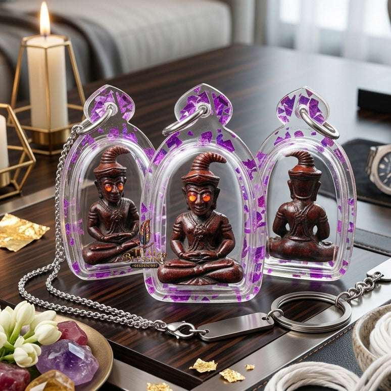 ✨ Sacred "Phaya Ngang Khot Saneh" (The Supreme Seduction Ngang): Ancient Copper & Sacred Alloy Edition – Consecrated by Kruba Baeng, Wat Ban Tanod (2026) Thai Blessing Co By RURUECHA