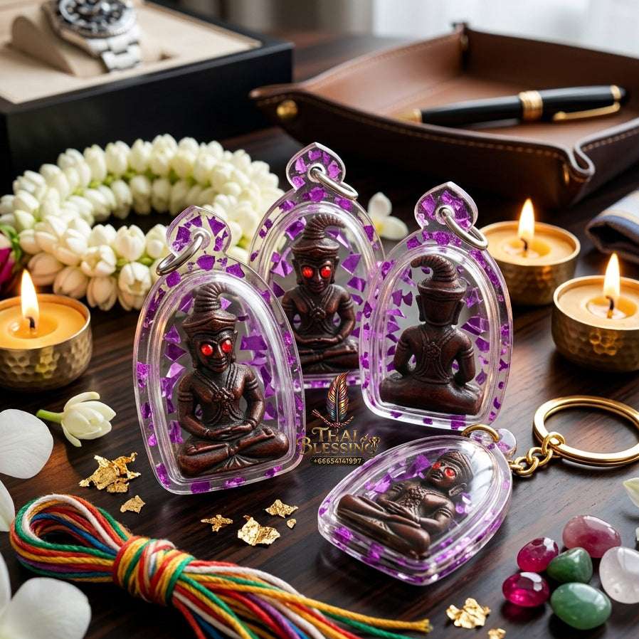 ✨ Sacred "Phaya Ngang Khot Saneh" (The Supreme Seduction Ngang): Ancient Copper & Sacred Alloy Edition – Consecrated by Kruba Baeng, Wat Ban Tanod (2026) Thai Blessing Co By RURUECHA