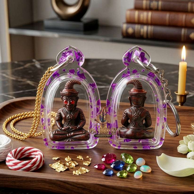 ✨ Sacred "Phaya Ngang Khot Saneh" (The Supreme Seduction Ngang): Ancient Copper & Sacred Alloy Edition – Consecrated by Kruba Baeng, Wat Ban Tanod (2026) Thai Blessing Co By RURUECHA