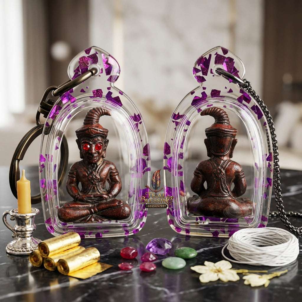 ✨ Sacred "Phaya Ngang Khot Saneh" (The Supreme Seduction Ngang): Ancient Copper & Sacred Alloy Edition – Consecrated by Kruba Baeng, Wat Ban Tanod (2026) Thai Blessing Co By RURUECHA