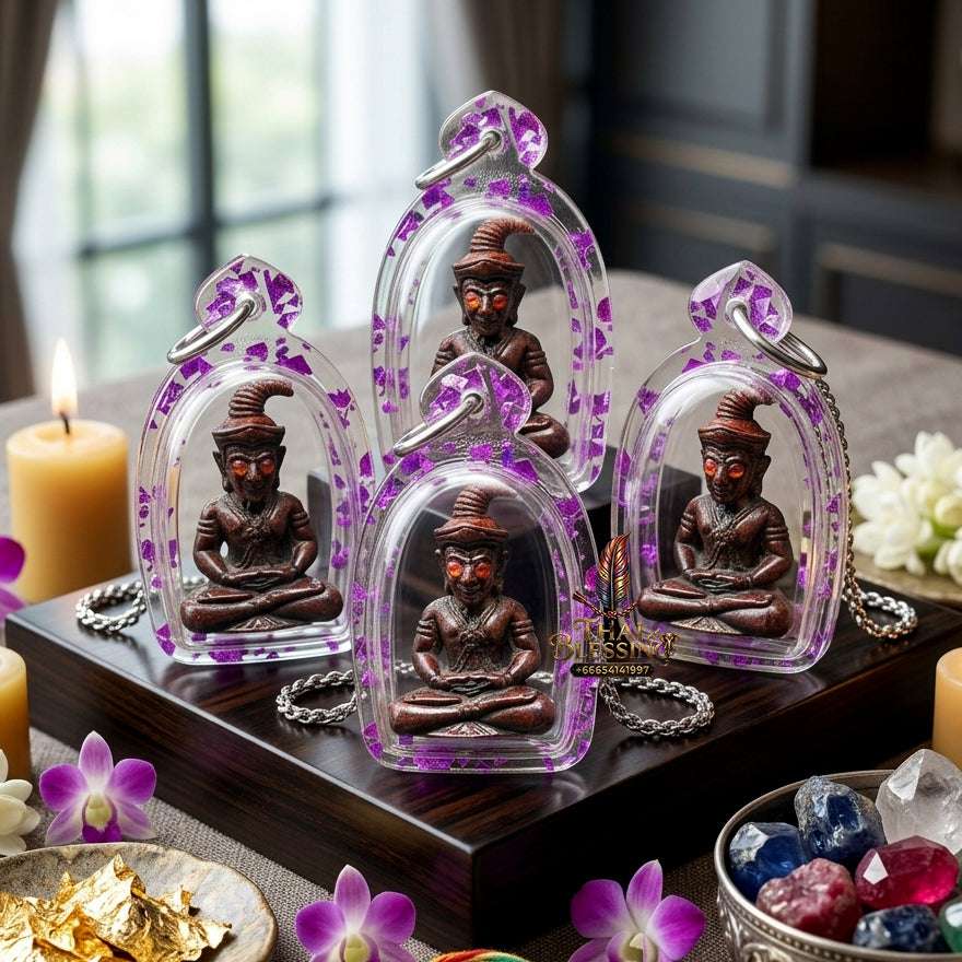 ✨ Sacred "Phaya Ngang Khot Saneh" (The Supreme Seduction Ngang): Ancient Copper & Sacred Alloy Edition – Consecrated by Kruba Baeng, Wat Ban Tanod (2026) Thai Blessing Co By RURUECHA