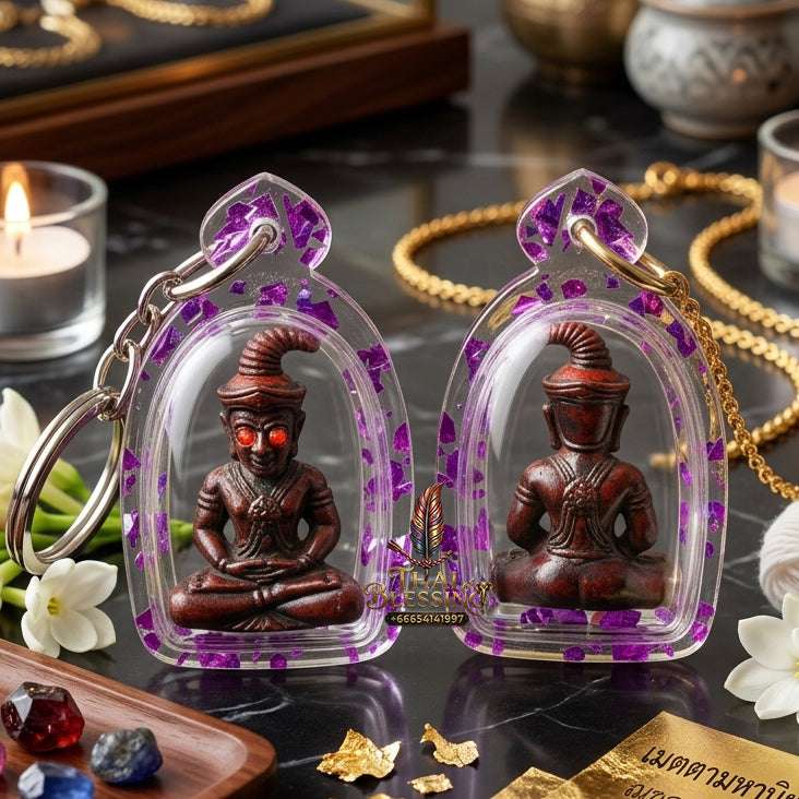 ✨ Sacred "Phaya Ngang Khot Saneh" (The Supreme Seduction Ngang): Ancient Copper & Sacred Alloy Edition – Consecrated by Kruba Baeng, Wat Ban Tanod (2026) Thai Blessing Co By RURUECHA
