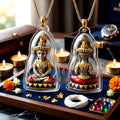 ✨ Sacred "Phaya Ngang Sap Saneha" (The Wealth & Seduction Ngang): Satin Silver Bronze Edition – Consecrated by Luang Phor Mian, Wat Ban Ja Niang (2023) Thai Blessing Co By RURUECHA