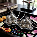 ✨ Sacred "Phet Phaya Thon" (Celestial Spirit of Love): Alpaca Silver Edition – Consecrated by Luang Phor Sa-ne, Wat Chiang Khang (2017) Thai Blessing Co By RURUECHA