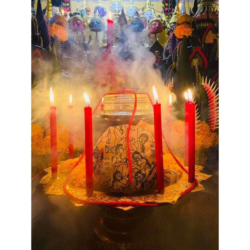 Sacred Phet Phaya Thorn Oil Charm for Love, Popularity, and Abundance Elixir Default Title