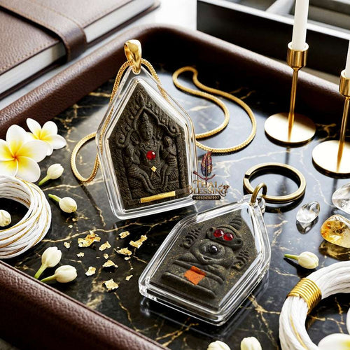 📿 Sacred "Phra Khun Phaen with Ngang" (Black Herb Powder): "Sao Ha Maha Setthi" (5th Saturday Millionaire) Edition – Consecrated by Luang Phor Mian, Wat Ban Ja Niang (2014) Thai Blessing Co By RURUECHA