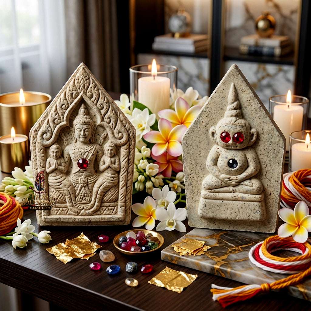 📿 Sacred "Phra Khun Phaen with Ngang": "Sao Ha Maha Setthi" (5th Saturday Millionaire) Edition – Consecrated by Luang Phor Mian, Wat Ban Ja Niang (2014) Thai Blessing Co By RURUECHA