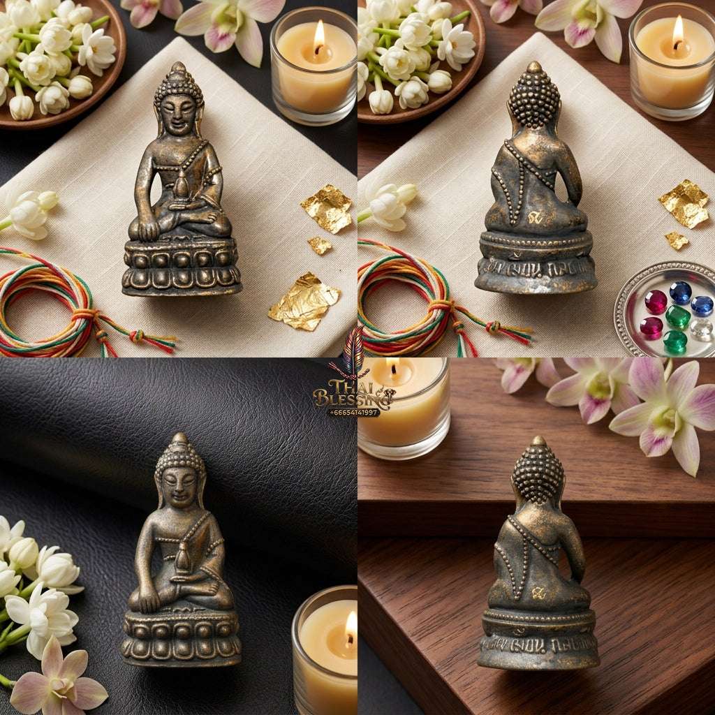 ✨ Sacred Phra Kring Chinabanchorn Amulet: 'Shao Ha Maha Setthi' Wealth Edition by LP Mian – Authentic Thai Masterpiece Thai Blessing Co By RURUECHA