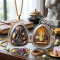 💰 Sacred "Phra Pidta Na Setthi" (Millionaire Na): "Setthi Sang Wat" (Millionaire Building the Temple) Edition – Consecrated by Pho Than Phong, Wat Chaeng (2022) Thai Blessing Co By RURUECHA