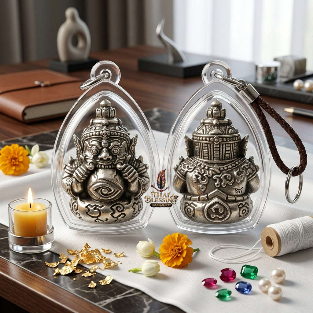 ✨ Sacred Phra Rahu "Fate-Enhancing" Talisman | Authentic Achan Subin Na Na Thong 2026 Edition Thai Blessing Co By RURUECHA