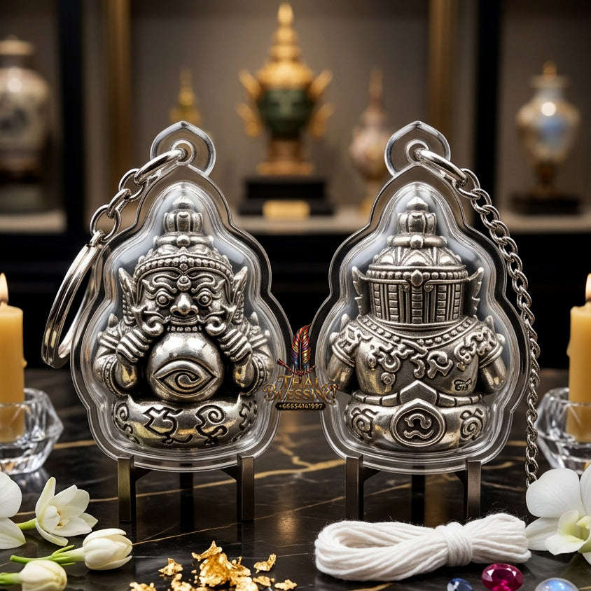 ✨ Sacred Phra Rahu "Fate-Enhancing" Talisman | Authentic Achan Subin Na Na Thong 2026 Edition Thai Blessing Co By RURUECHA
