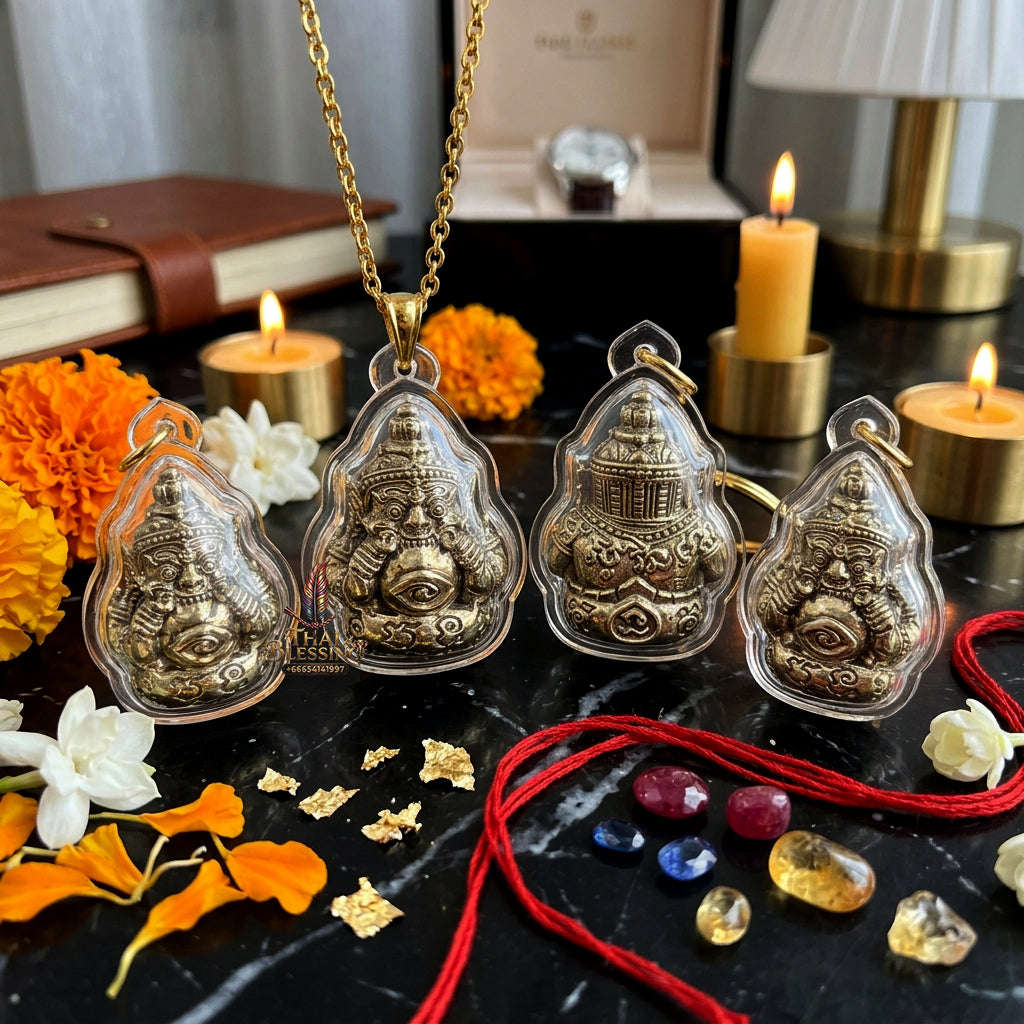 ✨ Sacred Phra Rahu "Fate-Enhancing" Talisman | Authentic Achan Subin Na Na Thong 2026 Edition Thai Blessing Co By RURUECHA