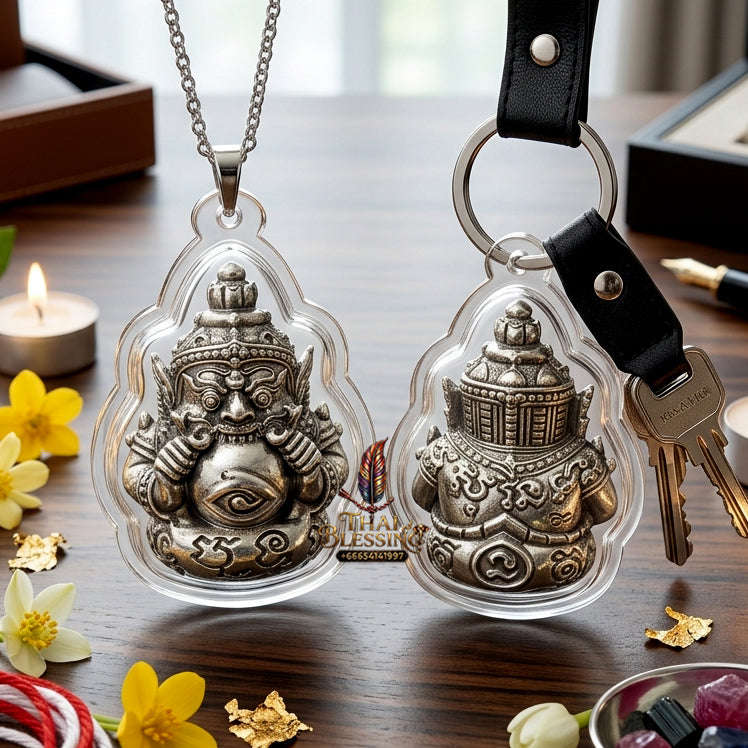 ✨ Sacred Phra Rahu "Fate-Enhancing" Talisman | Authentic Achan Subin Na Na Thong 2026 Edition Thai Blessing Co By RURUECHA