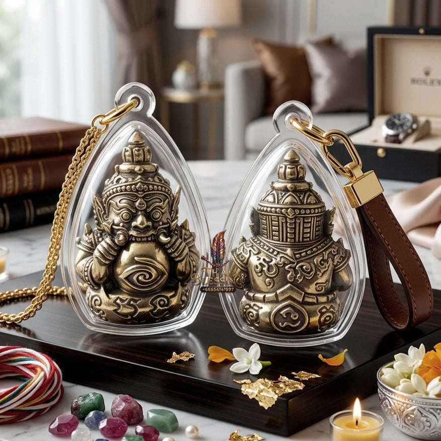 ✨ Sacred Phra Rahu "Fate-Enhancing" Talisman | Authentic Achan Subin Na Na Thong 2026 Edition Thai Blessing Co By RURUECHA