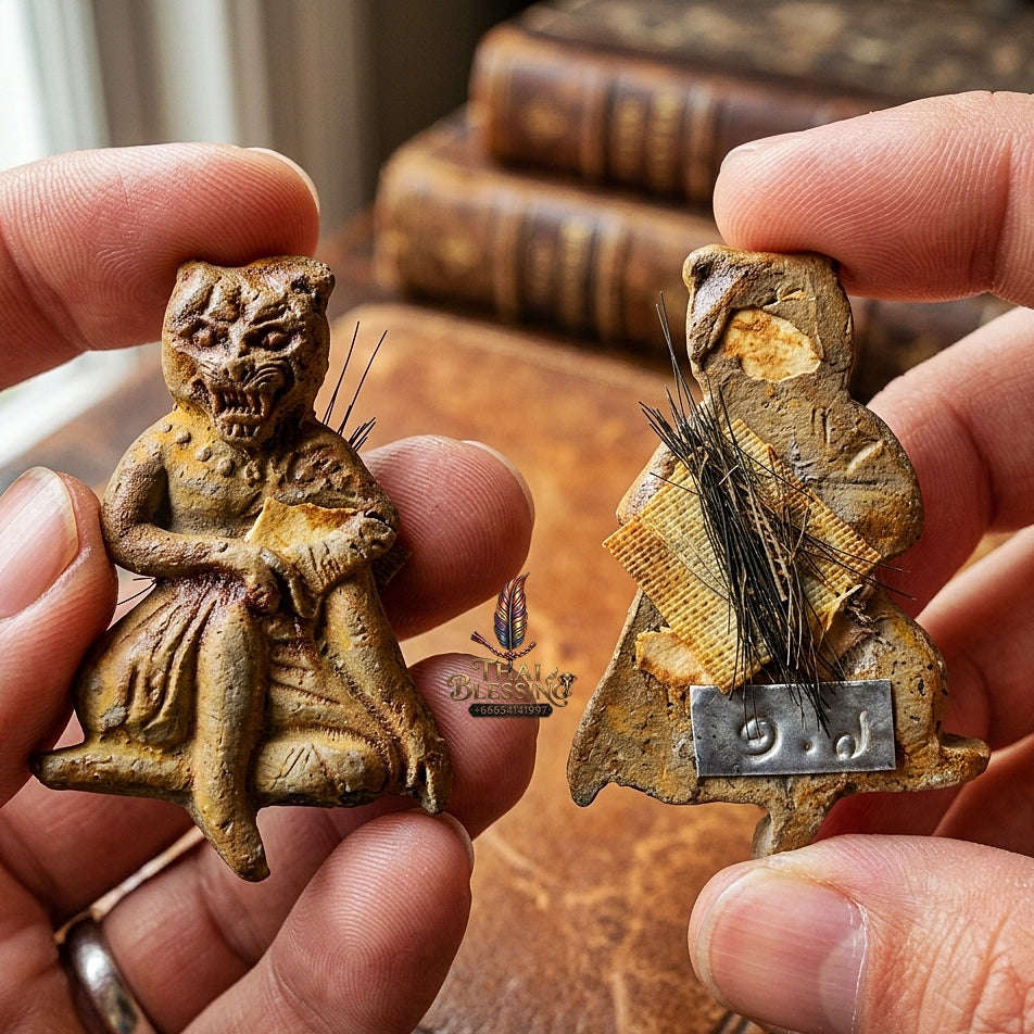 Sacred Pu Chao Saming Prai Charm & Luck Amulet – Ajarn Peerapon BE 2565