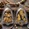 Sacred Pu Chao Saming Prai Charm & Luck Amulet – Ajarn Peerapon BE 2565