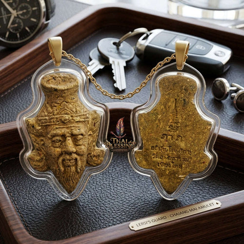 ✨ Sacred Ruesi Hermit Master Head "Sap Paisan" Mixed Muan Sarn Edition 2026 - Ultimate Master-Grade Holy Powder Talisman for Divine Wisdom, Extreme Wealth & Magnetic Charisma Thai Blessing Co By RURUECHA