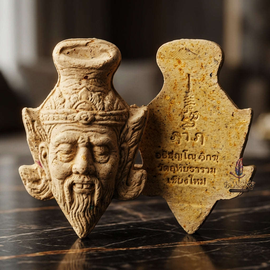 💥 DIVINE SAGE WISDOM & SUPREME WEALTH MAGNET! Ruesi Hermit Master Head "Sap Paisan" for Supreme Intuition, Extreme Wealth, and Magnetic Charisma