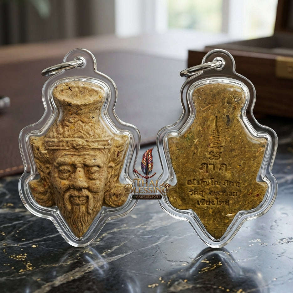 💥 DIVINE SAGE WISDOM & SUPREME WEALTH MAGNET! Ruesi Hermit Master Head "Sap Paisan" for Supreme Intuition, Extreme Wealth, and Magnetic Charisma