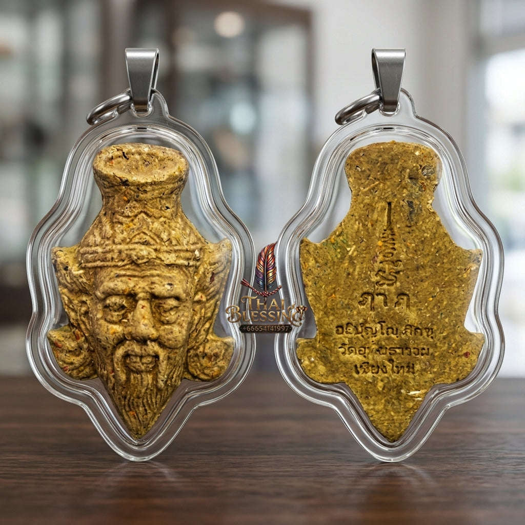 💥 DIVINE SAGE WISDOM & SUPREME WEALTH MAGNET! Ruesi Hermit Master Head "Sap Paisan" for Supreme Intuition, Extreme Wealth, and Magnetic Charisma