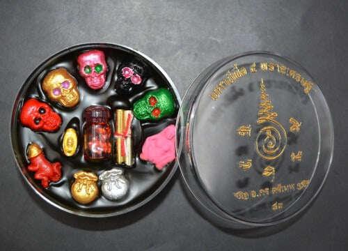 🕯️Sacred Sakpueang “5 Maha Phut Prai Thong Maha Heng 168” – Potent Thai Spiritual Wax for Fortune, Charm & Spiritual Empowerment by Ajarn Korn Treethip