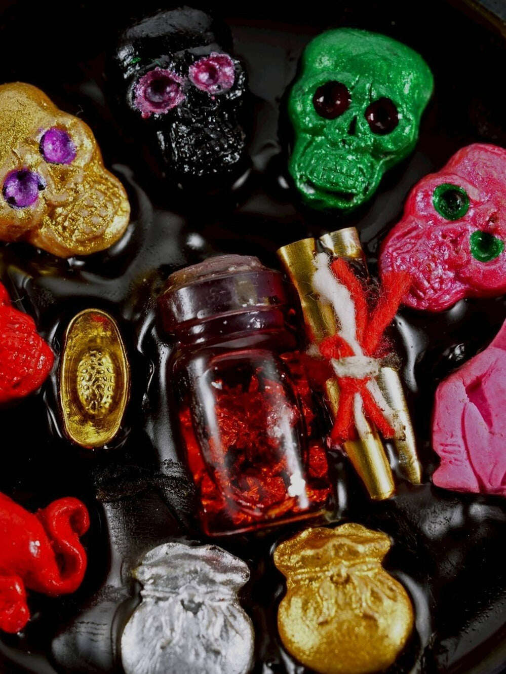 🕯️Sacred Sakpueang “5 Maha Phut Prai Thong Maha Heng 168” – Potent Thai Spiritual Wax for Fortune, Charm & Spiritual Empowerment by Ajarn Korn Treethip