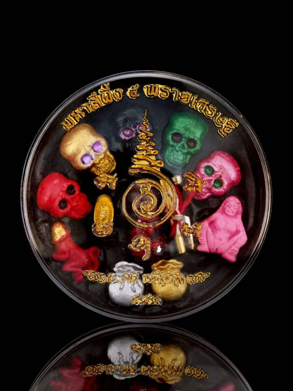 🕯️Sacred Sakpueang “5 Maha Phut Prai Thong Maha Heng 168” – Potent Thai Spiritual Wax for Fortune, Charm & Spiritual Empowerment by Ajarn Korn Treethip