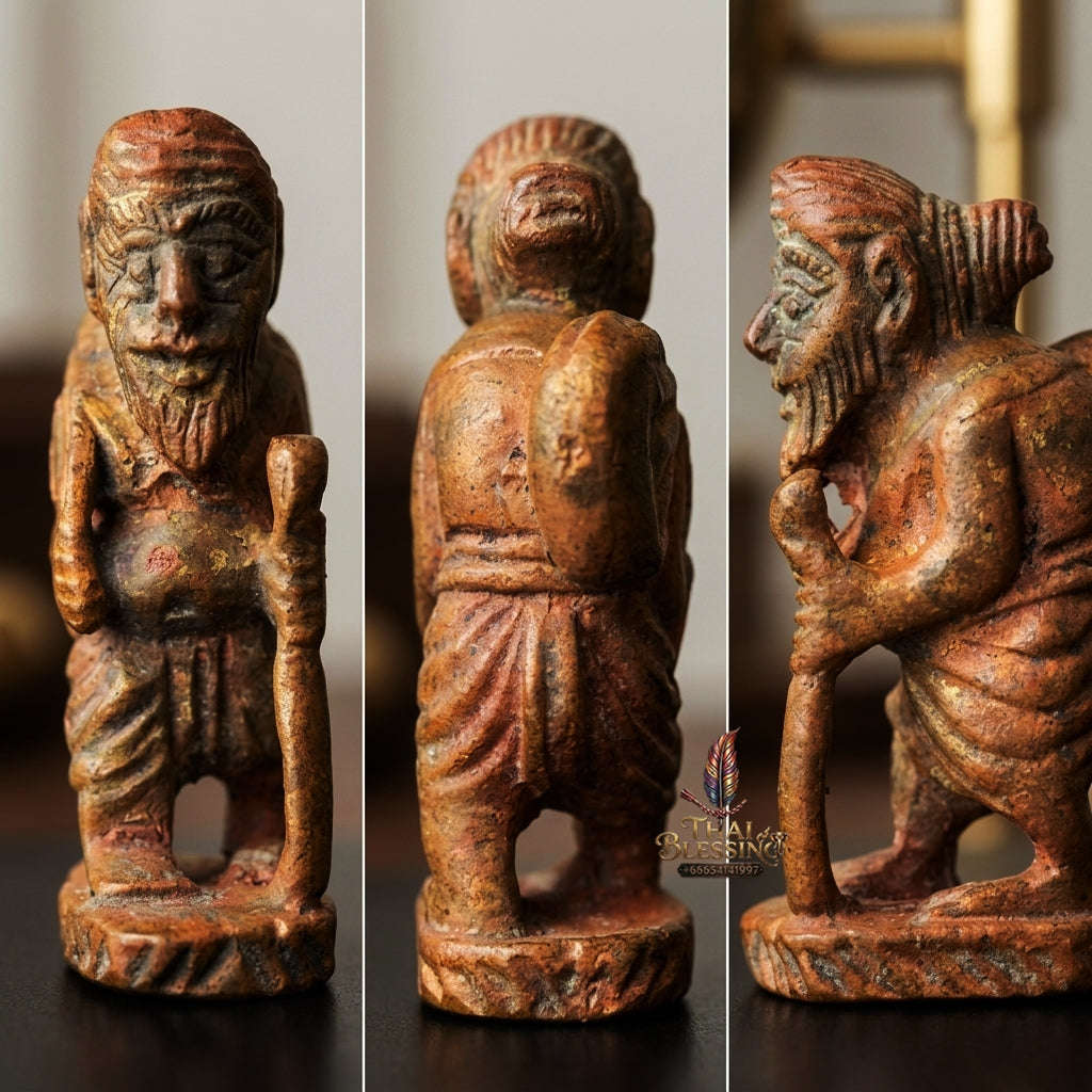 ✨ Sacred Satta Lohate Chuchok Long Life Edition Amulet (Luang Pu Gleang, Wat Non Kaed, B.E. 2553) for Ultimate Wealth, Trade & Business Success Thai Blessing Co By RURUECHA