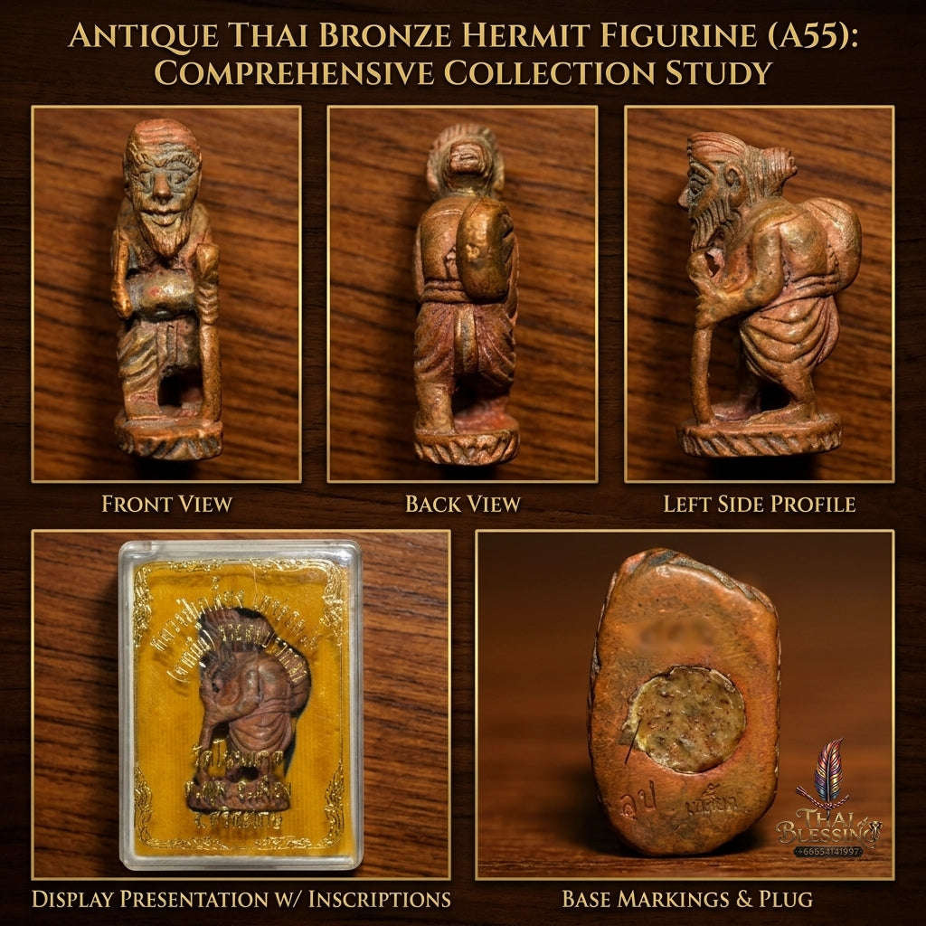 ✨ Sacred Satta Lohate Chuchok Long Life Edition Amulet (Luang Pu Gleang, Wat Non Kaed, B.E. 2553) for Ultimate Wealth, Trade & Business Success Thai Blessing Co By RURUECHA