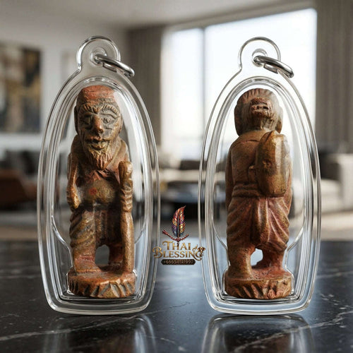 ✨ Sacred Satta Lohate Chuchok Long Life Edition Amulet (Luang Pu Gleang, Wat Non Kaed, B.E. 2553) for Ultimate Wealth, Trade & Business Success Thai Blessing Co By RURUECHA
