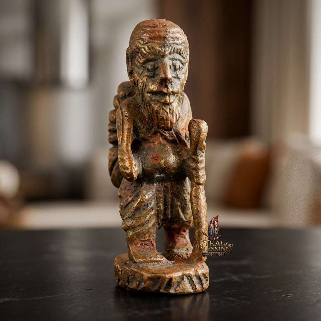 ✨ Sacred Satta Lohate Chuchok Long Life Edition Amulet (Luang Pu Gleang, Wat Non Kaed, B.E. 2553) for Ultimate Wealth, Trade & Business Success Thai Blessing Co By RURUECHA