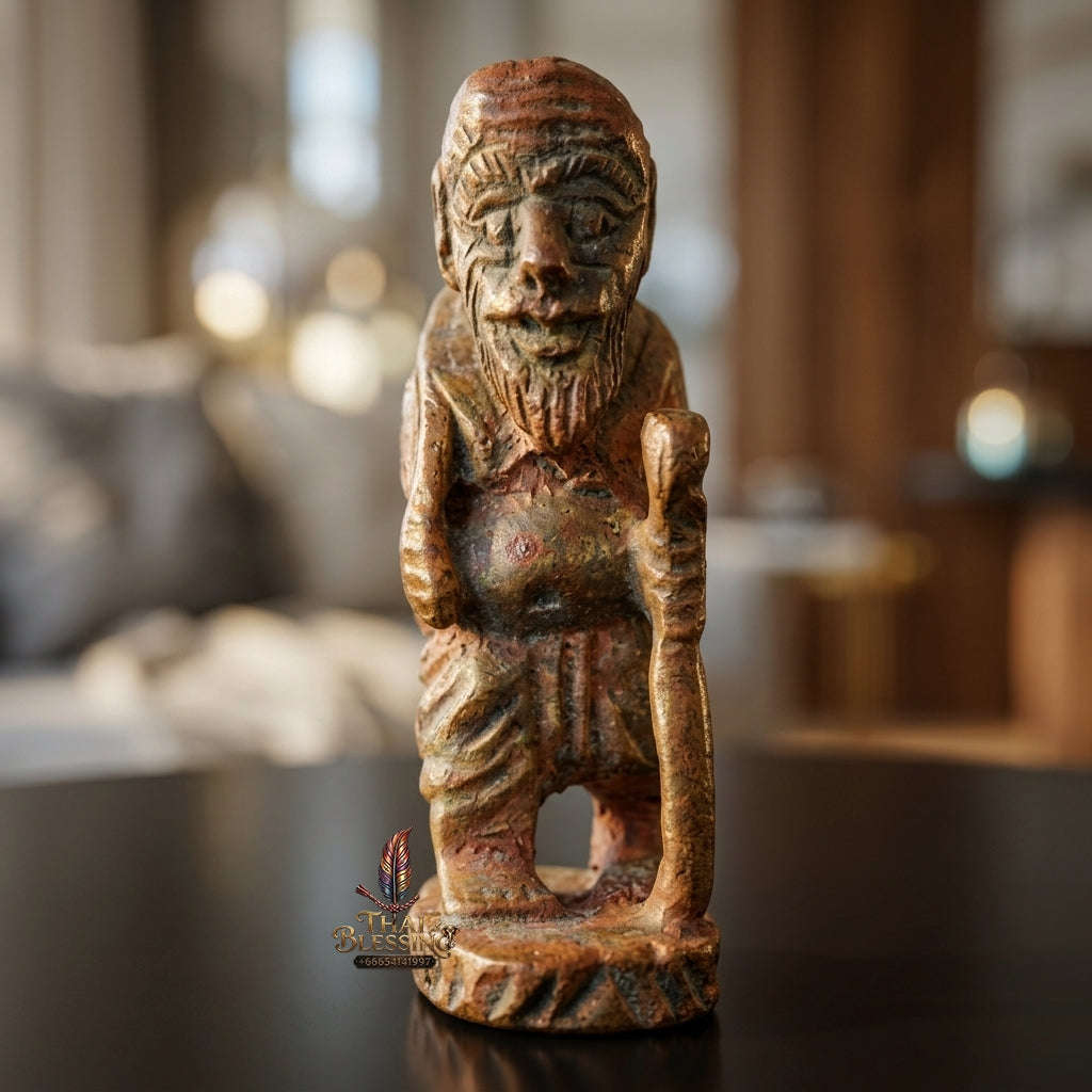 ✨ Sacred Satta Lohate Chuchok Long Life Edition Amulet (Luang Pu Gleang, Wat Non Kaed, B.E. 2553) for Ultimate Wealth, Trade & Business Success Thai Blessing Co By RURUECHA