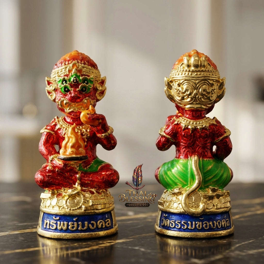 ✨ Sacred Si Hu Ha Ta Auspicious Wealth Edition - Ultimate Windfall Gold Magnet & Divine Fortune Bronze Talisman Thai Blessing Co By RURUECHA