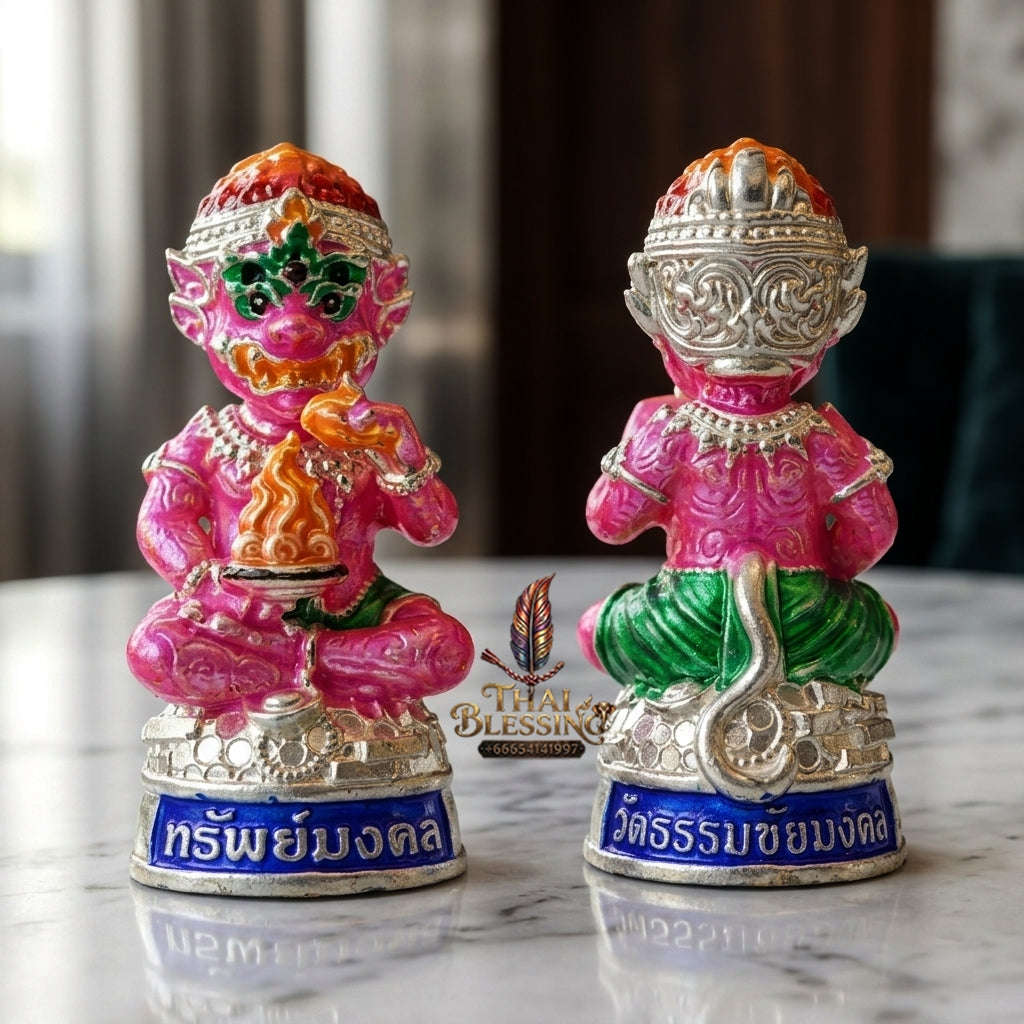 ✨ Sacred Si Hu Ha Ta Auspicious Wealth Edition - Ultimate Windfall Gold Magnet & Divine Fortune Bronze Talisman Thai Blessing Co By RURUECHA