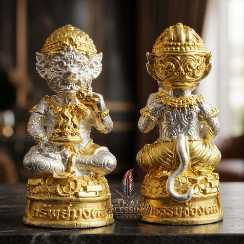 ✨ Sacred Si Hu Ha Ta Auspicious Wealth Edition - Ultimate Windfall Gold Magnet & Divine Fortune Bronze Talisman Thai Blessing Co By RURUECHA