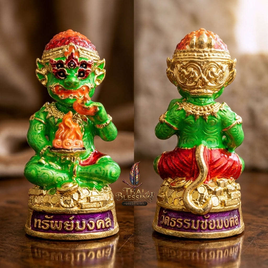 ✨ Sacred Si Hu Ha Ta Auspicious Wealth Edition - Ultimate Windfall Gold Magnet & Divine Fortune Bronze Talisman Thai Blessing Co By RURUECHA