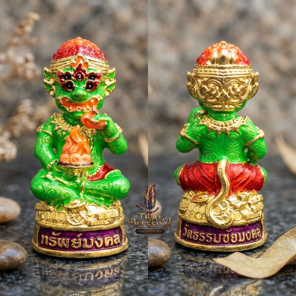 ✨ Sacred Si Hu Ha Ta Auspicious Wealth Edition - Ultimate Windfall Gold Magnet & Divine Fortune Bronze Talisman Thai Blessing Co By RURUECHA